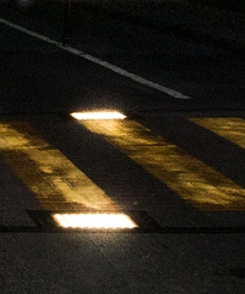 Traverses piétonnes sécuritaires rétroéclairées